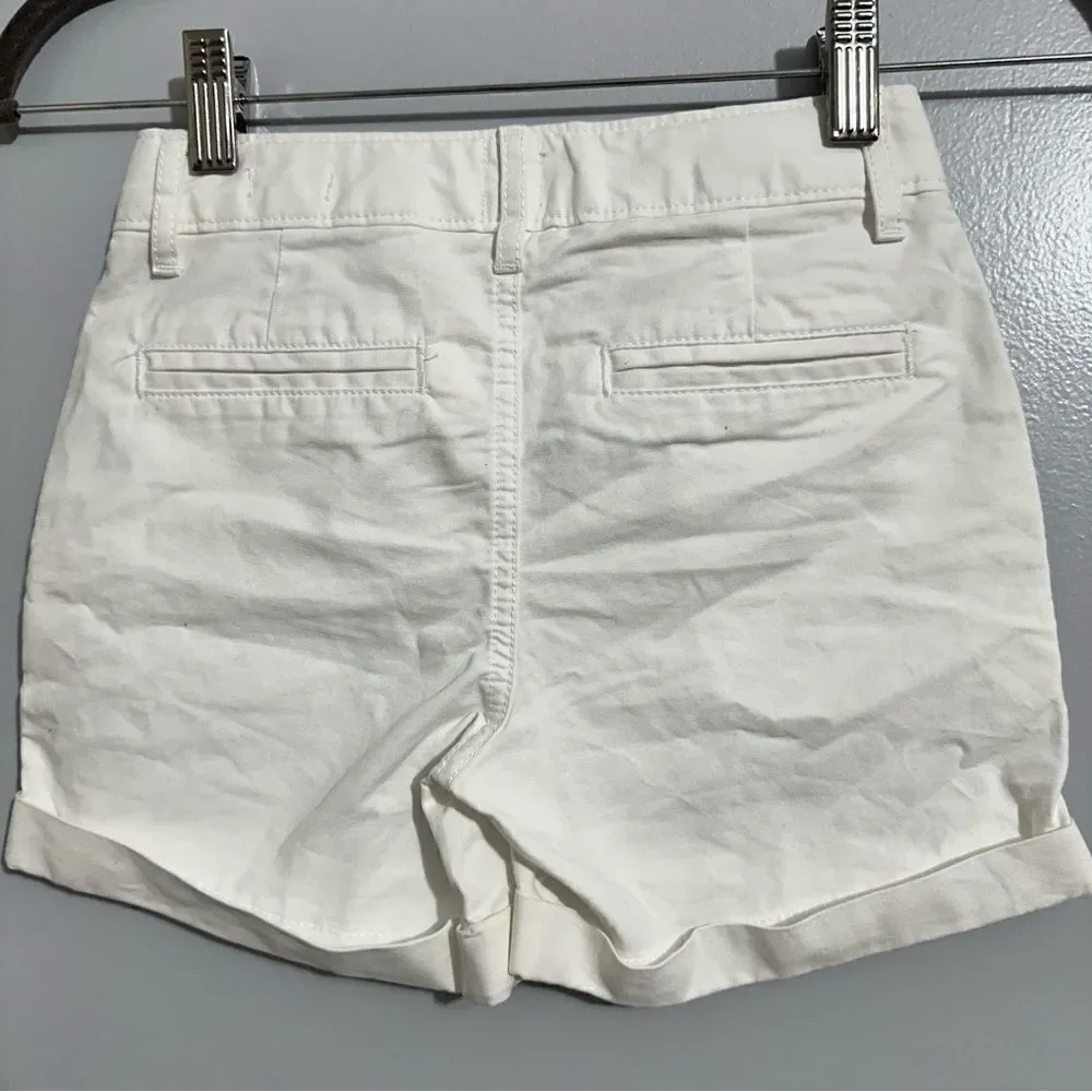 GAP kids white shorts size 8 Slim